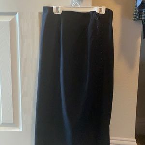 Black pencil skirt.  Size 4P.  Worthington.